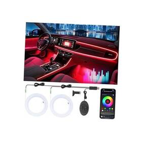 Latamil Fwd2 Car Led Strip Lights Interior App Control Ambient Lighting 2 In 1