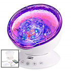 Lb-105-white Lbell Newest Design Remote Control Ocean Wave Projector White Led