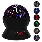 Lb0001bk Lbell Star Sky Night Light Rotating Cosmos Projector Lamp With