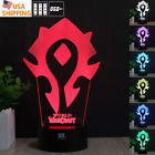 Led5580147 Huiyuan Wow World Of Warcraft The Horde Acrylic Led Night