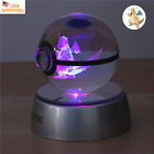 Led900091 Sjqwzry Pokemon Elf Dragonite Led Pokeball Crystal Ball Night Light