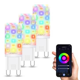 Le-sg9-rgb-p3 Ledeply Wifi G9 Smart Bulb Rgbcw Compatible With Alexa Google Home Dimmable Tunab