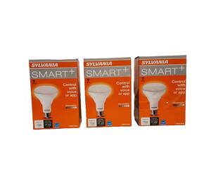 Br30 Ledvance 046135757846 Sylvania Wi-fi Led Smart Light Bulb 65w Equivalent Dimmable 3 Pack