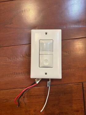 Rs-150ba Legrand 0-600w The Watt Stopper Vacancy Sensor Switch 120vac