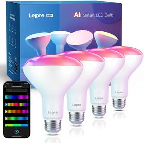 Br1-us-4 Lepro Br1 Ai Led Smart Bulbs - Generated Lighting Lightgpm 2 With Llm Light