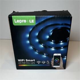 Pr904102-rgb Lepro Wifi Smart Led Rgb Light Strip Multicolor App Control Indoor