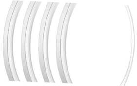 Lfx-xdd-5000k-4p-w Lfxbb 4 Pack White 3200lm Led Flush Mount Ceiling Light Super Slim 12 Inch