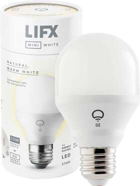 Lifx 347403000956 A19 Mini White Daylight Wi-fi Smart Led Light Bulb