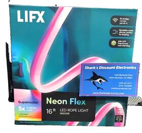 Lfxneon16 Lifx 347403004855 Neon Flex 16ft Indoor Led Rope Light 1800 Lumens Used Free Ship