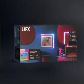 Lifx 347403004961 Smart Wi-fi Led 4x Beam Light Kit And Corner Works With Alexa 12 Inch