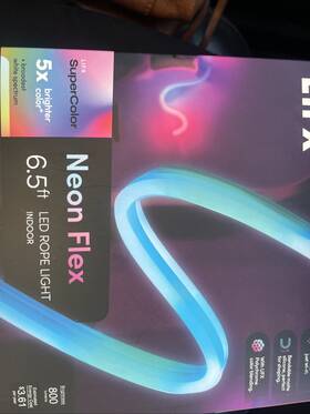Lfxneon65 Lifx Neon Flex 6.5 Ft Led Rope Light Indoor