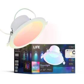 Lfxr6dbxt Lifx Lfxr6dbxt/rgbw/rt 6 Inch Supercolor Adjustable Smart Canless Deep Baffle Recessed Downlight