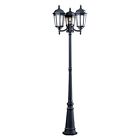 508m-p3-bk Light 24.75w Newport Post 508m-p3 Black -lite Outdoor . -