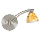 1ww-1858hv-sn Light Nickel 1ww-1858hv Divi Besa Wall Halva Satin