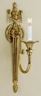 7001-ob Lighted Id 783712 Single Sconce Solid Wall Cast