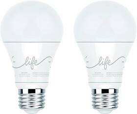 44298 Lighting C By A19 C-life Smart Led Light Bulb 2-pack Works With Alexa