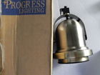 P9209-11 Lighting Alpha Brass Trak Progress Carillon Track Head Antique