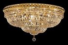 2528f30g Lights Tranquil Clear 964438 Crystal 18 Gold Flush Id