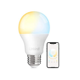 Wl1000100-cct-us-v1a02 Linkind 9w 800 Lumens Smart Led Light Bulb Wifi 2.4g A19 Works With Alexa