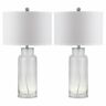 Lit4157 Lit4157b-set2 Safavieh Bottle Glass Table Lamp Set Of