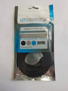 3m-b02 Litcessory 850020654079 Extension Cable Designed For Philips Hue Lightstrip Plus 10ft