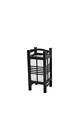 319414 Lmpakida-j151-black Oriental Furniture Akida Table