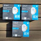 93129088 Lot Of 3 C By Ge Wire-free Motion Sensor Kit And Soft White A19 Smart Bulb