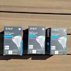 93128985 Lot Of 3 Ge Cync Direct Connect Br30 Smart Bulb Full Color Led Indoor Flood