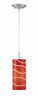 Ls-19991red Lite Source Pacifica Light Pendant Silver 088675447665