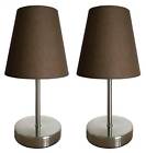 3562309 Lt2013-bwn-2pk Simple Designs Table Lamp 810241024709