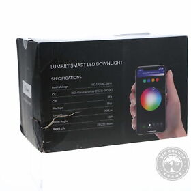 Us-dl6a-4 Lumary 5/6inch Led Smart Recessed Lighting Wi-fi Can Lights Us-dl6a White New