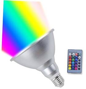Lst1350 Lusta Led Co. Ltd Par38 Rgb Flood Light 20w Dimmable Color Changing Spotlight E26 Base