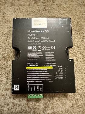 Hqp6-1 Lutron Homeworks Qs Processor