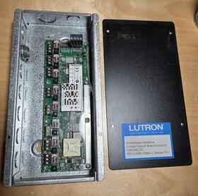 Hwi-cco-8 Lutron Contact Closure Output Interface - With Enclosure