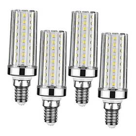 2835 Lxcom 753716228601 16w E12 Led Corn Bulbs Candelabra Bulb 4 Pack - Smd 80 Leds 150 Watt
