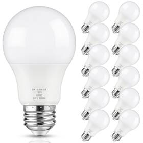 Da19-9w-xx Maylaywood A19 Led Light Bulb Dimmable 60 Watt Equivalent Bulbs Daylight White 500