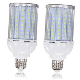 2700 Md Lighting 798318015884 30w E27 Led Corn Light Bulbs 2 Pack - 144 Leds 2835 Smd Lm Cob Lamp