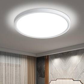 Meiyangyang 732381633019 12 Inch Led Ceiling Light 24w Color Temperature 5000k Flat White -5000k