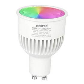 Fut106 Miboxer 6w 2.4ghz Wifi Led Spotlight Bulb Gu10 Ac 100-240v Rgb Cct