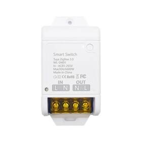 Wlsw01 Mic Technology Co. Ltd Zigbee Smart Switch 30a High Power App Remote Timer Home Automation Compatible