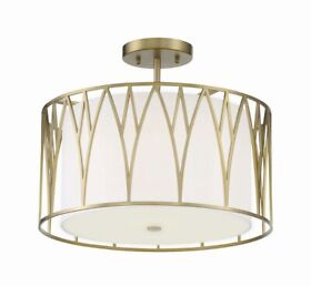 1089-695-l Minka Lavery Regal Terrace 1 Light Led Semi Flush Ceiling
