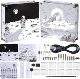 Gy21738 Mioyoow Light Painting Lamp Diy Soldering Kit Double-sided Pcb Night Sold