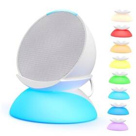 Mc126 Mission 2 In 1 Light And Charging Stand For Echo Pop Multicolor Night
