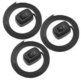 Kk-us-065 Mkbklljy 3pcs Paste Type Switch Car Rocker On/off Surface Mount A.3 Pcs 60 Cm