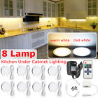 Mmh832619 Unbranded Us Wireless Led Puck Light Lamp Kitchen Cabinet Lighting