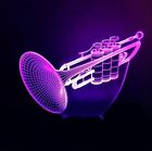 Mms-04 Music Mouse Studios Led Night Light Trumpet Lamp 689002625369