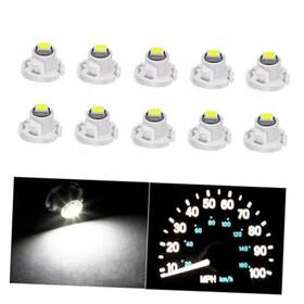 Bb-18 Moaewn 10 Pcs T3 Led Lights Neo Wedge Bulbs Xenon White 6000k 8mm Replacement