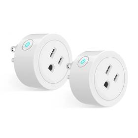 Wp-usd-wh-2p-ms Moes Smart Dimmer Plug 2 Pack In Lamp Outlet For Dimmable Led C
