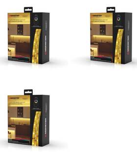 3monster Monster 050644768927 Lot Of Illuminessence 3 Led Mood Lighting Kit Usb Light Strip And Remote
