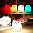 Mp21puus2401 Unbranded Color Change Colorful Silicone Cat Cartoon Led Night Light